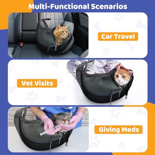 Cat Sling Carrie for Cats Under 11 lbs - Image 4