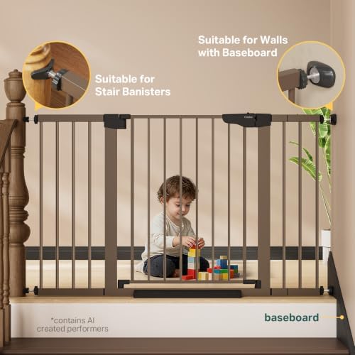 Cumbor 29.7-51.5 in Extra Wide Baby Gate - Image 6