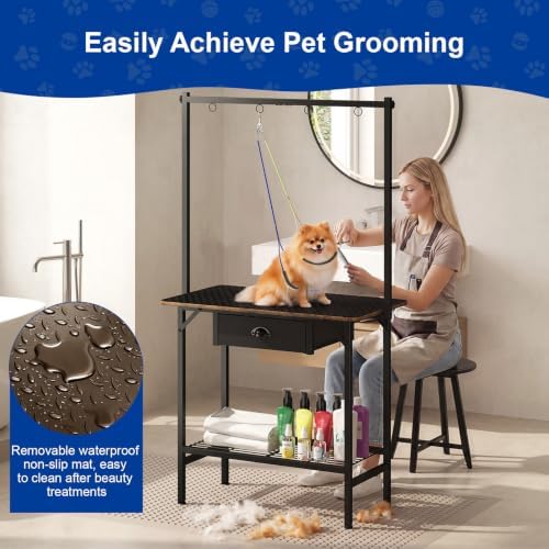 32 Inch Adjustable Dog Grooming Table - Image 6