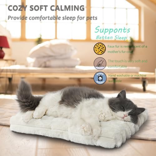 Pet Bed Extra Small 12 x 18 for Crate or Cage Fits Tiny Dogs And Indoor Cats - Image 3