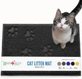 Andalus Small Cat Litter Mat, Non-Slip & Easy to Clean Cat Litter Box Mat by AndalusBrand