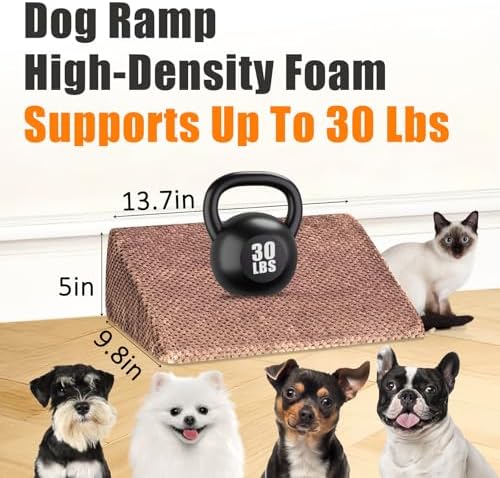 Dog Ramp for Stairs for Small & Senior Dogs and Cats – Non-Slip Stair Wedges - Image 3
