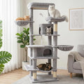 68 Inches Multi-Level Heavy Duty Large and Tall Cat Tree Tower by KWOJU