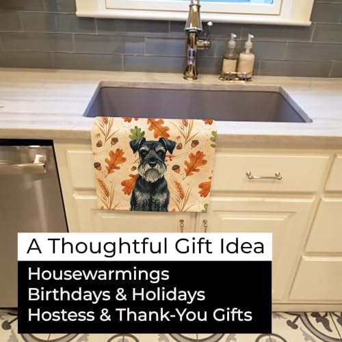 Caroline's Treasures Standard Schnauzer Dogs Kitchen Towel 15x25 in - Image 5