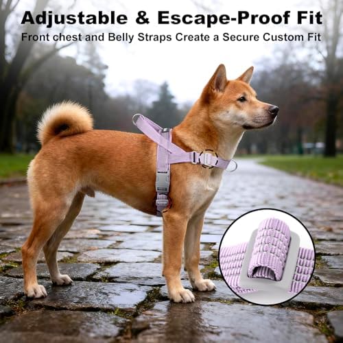 No Pull Dog Harness with Handle, Adjustable Soft Mesh Padded Vest - Image 5