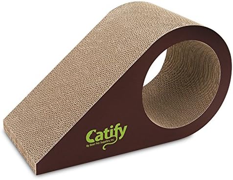 Best Pet Supplies Catify Corrugated Cardboard Cat Scratcher by BestPetSuppliesLLC