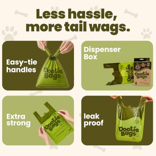 The Original Dootie Bag is Back! Pooch Approved Large Dootie Bags, Dog Poop - Image 4