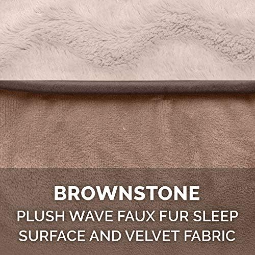 Furhaven Cooling Gel Dog Bed for Large/Medium Dogs w/ Removable Bolsters & - Image 6