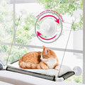 Cat Window Perch, Cat Hammock w/Fleece Blanket Upgraded Screw Suction Cups by SupplierforCats