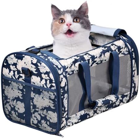 Soft-Sided Kennel Pet Carrier, Airline Approved Travel Handbag by GOOPAWS