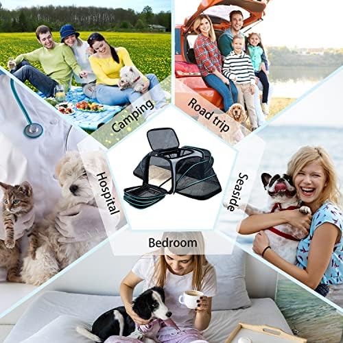 Cat Dog Airline Approved Expandable Pet Carrier - Image 7
