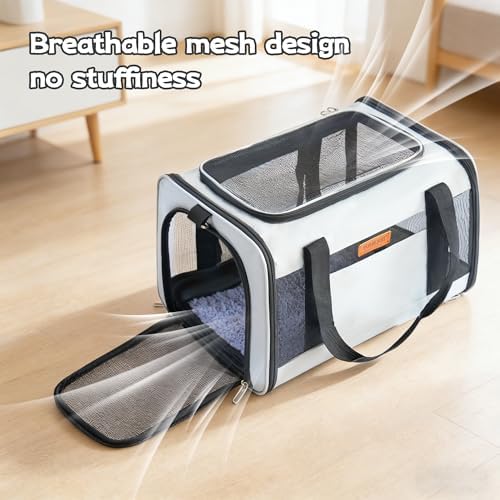 YUNIQUE Soft-Sided Cat & Dog Carrier - Image 3