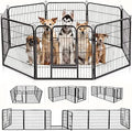 BestPet | Dog Playpen | 32", 8 Panels | Heavy Duty Metal Pet Exercise Pen by BestPet
