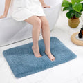Disolla Blue Bathroom Rugs 24x36, Non-Slip Plush Thick Bath Mat by Disolla