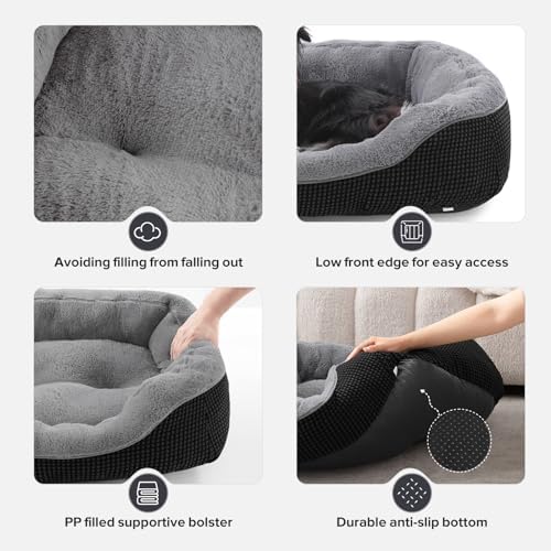 INVENHO Large Dog Beds Large Sized Dog, Washable Orthopedic Warming Soft - Image 4