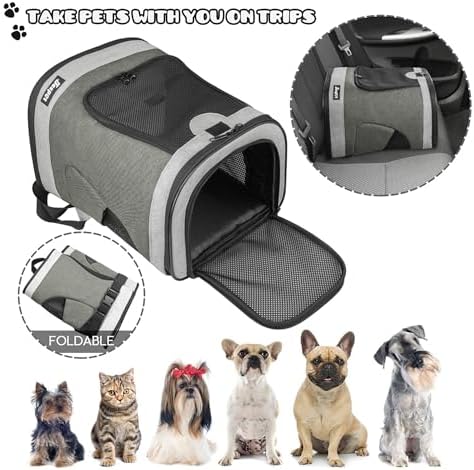 Jespet Soft Pet Carrier Outdoor Backpack - Image 6