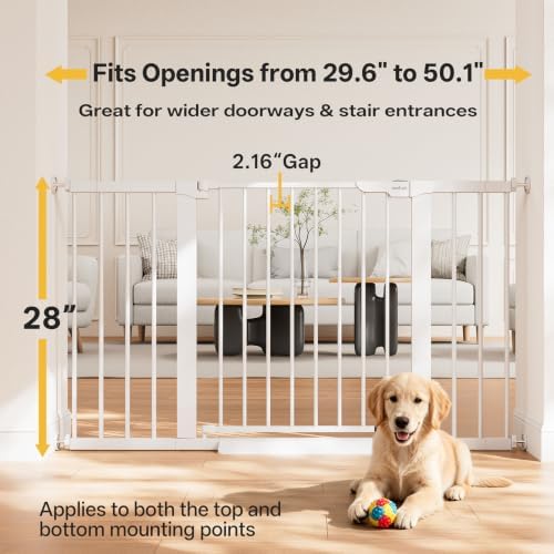InnoTruth 29.6-50.1 in Extra Wide Baby Gate - Image 2