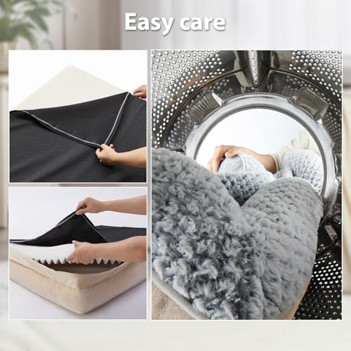 LEXTRO Washable Orthopedic Dog Bed, Waterproof Couch - Image 4