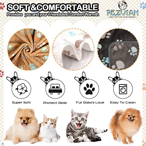 Rezutan 3 Pack Premium Soft Dog Blanket - Image 2