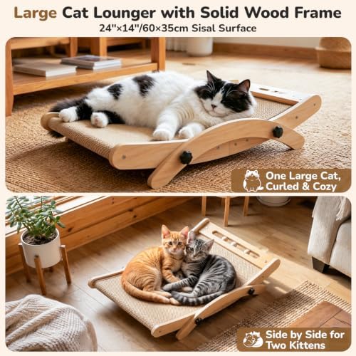 Cat Scratcher Bed for Large Cats - Image 6