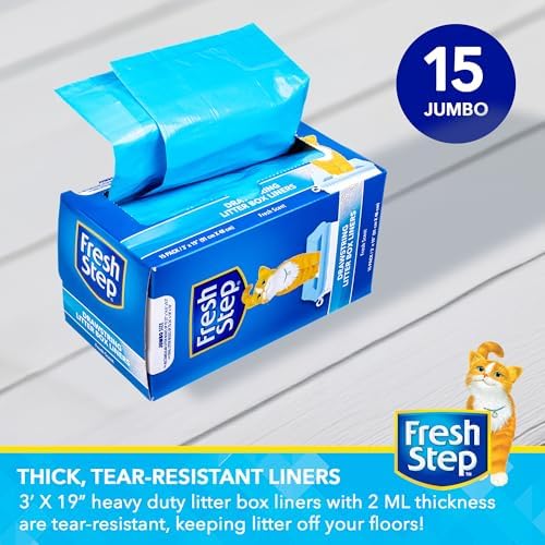 Fresh Step Drawstring Cat Litter Liners, 3 ft x 19 in - Image 2