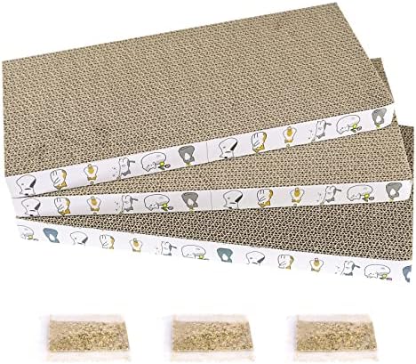 PatiencET Cat Scratcher Cardboard 3 PCS by patiencET