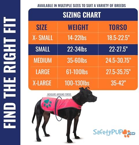 Reflective Dog Vest, Hi Vis Safety Gear - Image 2