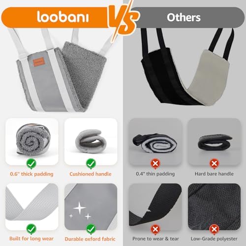 LOOBANI Dog Sling for Large Dogs Hind Leg Support Injury Rehabilitation - Image 7