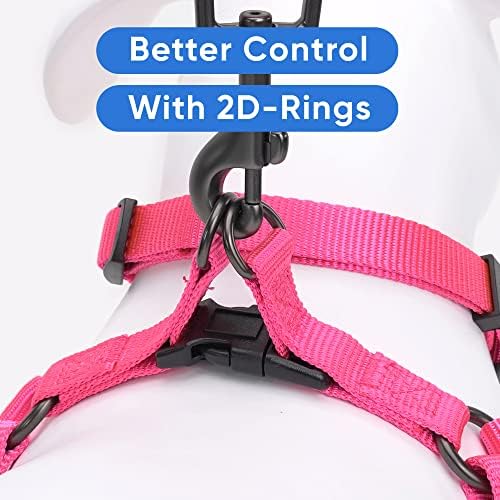 Pawtitas Solid Step-in Dog Harness – Adjustable No-Pull Vest - Image 5