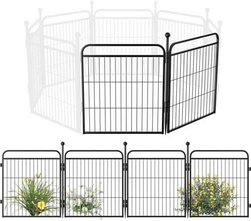 Gardner Pet Dog Playpens, Foldable Pet Play Yard Gate Extensions, Pet Playpen by GardnerPet