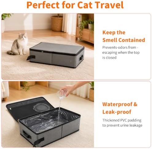 Aokeyee Portable Travel Litter Box - Image 3