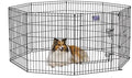 MidWest 30-Inch Exercise Pen, Single Door, 16 Sq Ft Play Area by MidWestHomesForPets