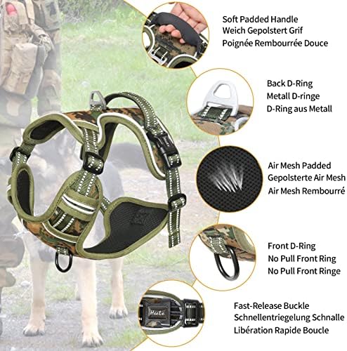 HEELE Dog Harness, No Pull for Small Dogs - Image 2