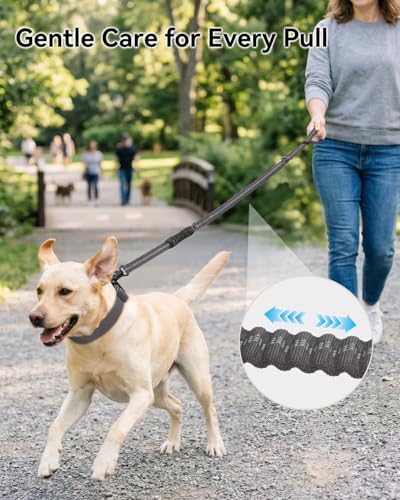 Joytale Tactical Bungee Dog Leash, Shock Absorbing No Pull - Image 3