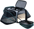 Cat Dog Airline Approved Expandable Pet Carrier by TDHDIKE