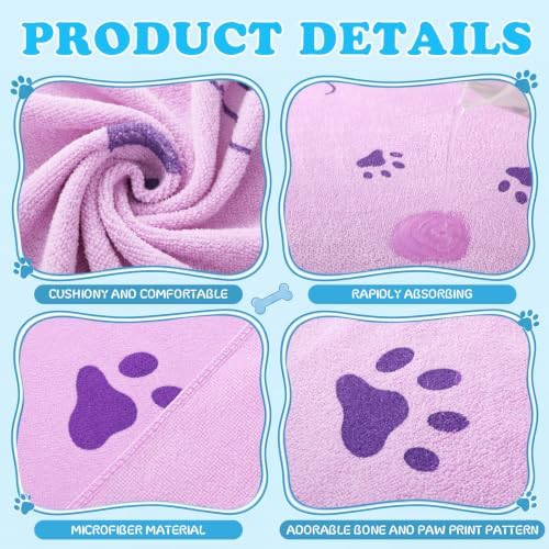 50 Pcs Microfiber Dog Towels Bulk - Image 3