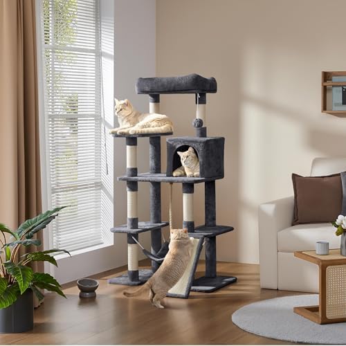 Yaheetech 54in Cat Tree Tower for Large Cats - Image 2
