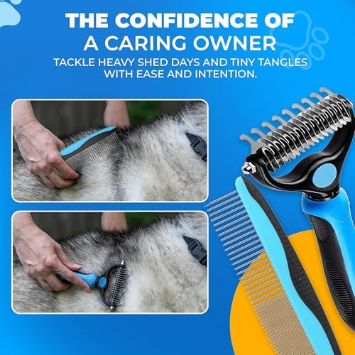 Pet Hair Removal Glove for Dogs & Cats – Dog Grooming Gloves for Shedding - Image 7