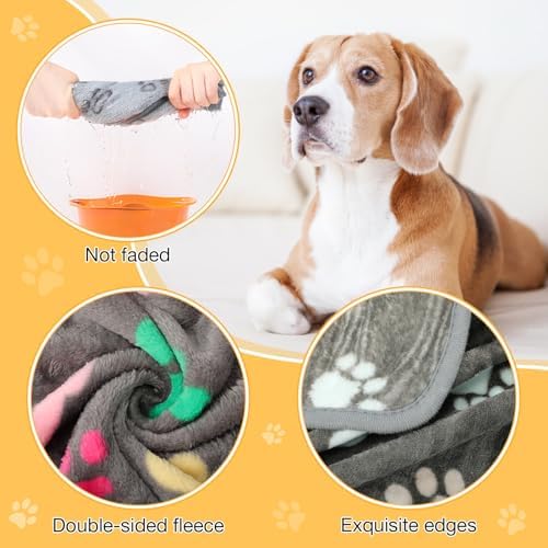 Chumia 18 Pcs Fleece Puppy Blanket - Image 3