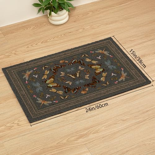 Unicorn Catcher 24"x15" Cat Litter Mat Non-Slip Washable Litter Box Mat - Image 6