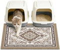 Unicorn Catcher 33"x22" Cat Litter Mat Non-Slip Washable Litter Box Mat by UnicornCatcher