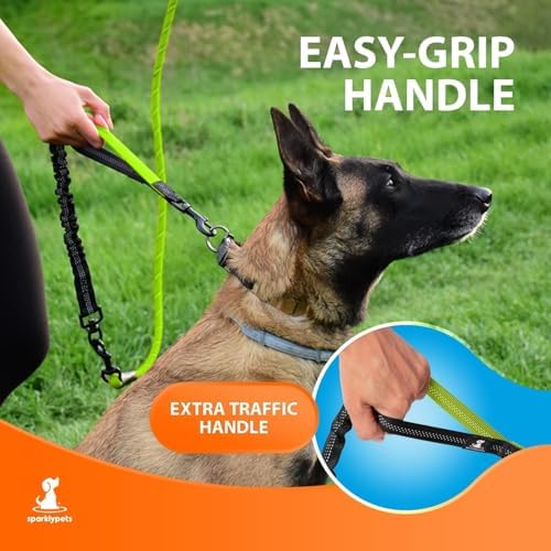 SparklyPets Heavy Duty Bungee Rope Leash - Image 3