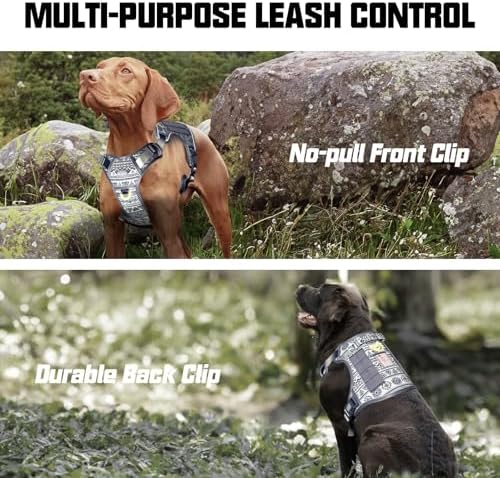 AUROTH Dog Harness for Small Medium Dogs, Tactical No Pull Dog Vest - Image 5