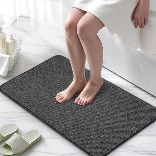 HOMTEB Bath Mat 17x27Inch, Thin Bath Mats Rugs - Image 6