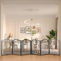 BHG Metal No-Assembly Freestanding Dog Gate by BHG