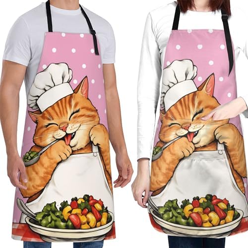 Art Apron with Pocket for Women Men - Image 6