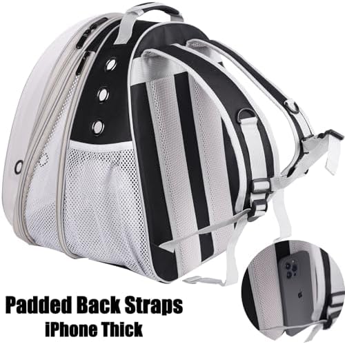 Large Cat Backpack Carrier, Front Extension - Image 5