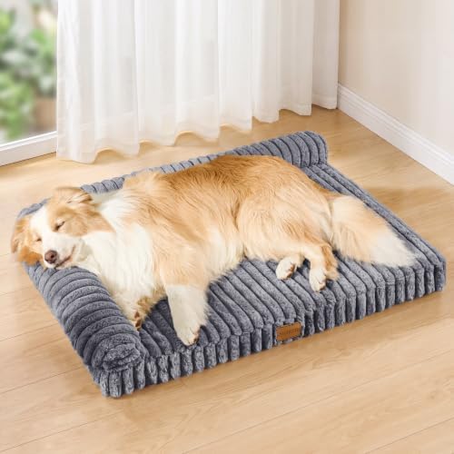 Orthopedic Large Dog Bed Furry Pet Bed, Washable Cover 48''X30'' by Unknown