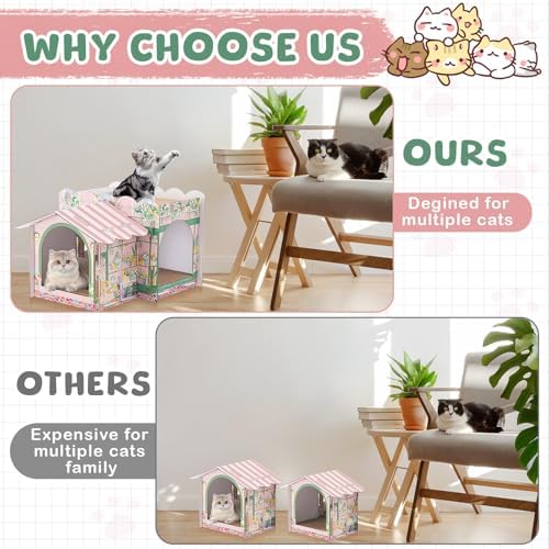 2 Story Cardboard Cat House - Image 4