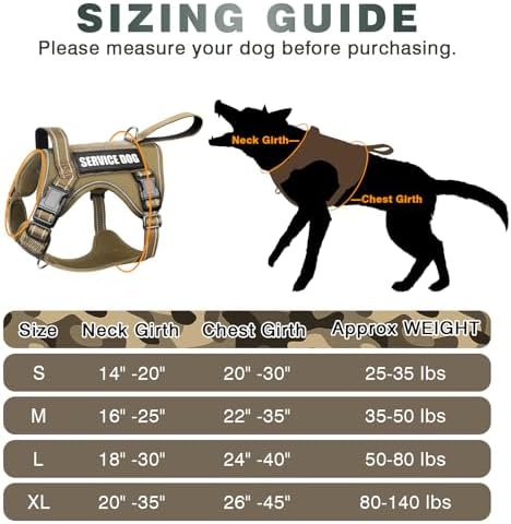WINSEE Tactical Dog Harness, No Pull Dog Harness - Image 6